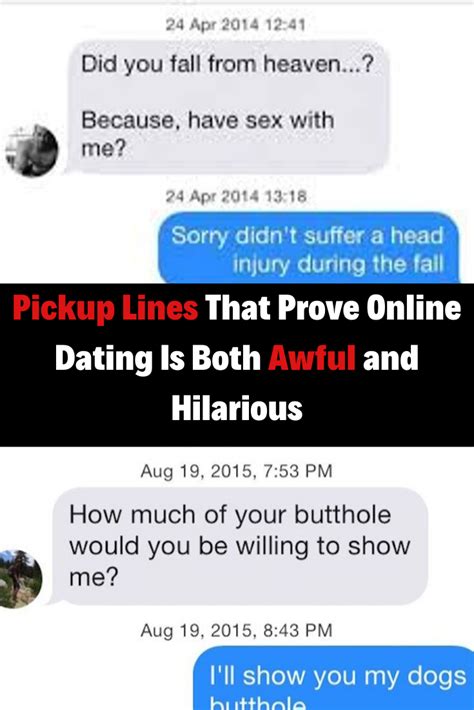 One liner online dating